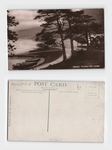 Vintage postcard talyllyn - postcard,