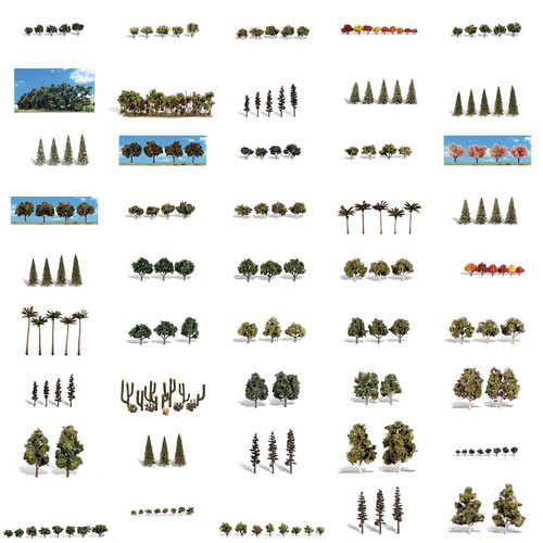 Woodland scenics trees - woodland,